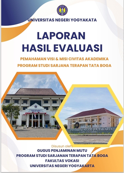 Laporan Hasil Survei Pemahaman Visi dan Misi Program Studi Sarjana Terapan Tata Boga UNY